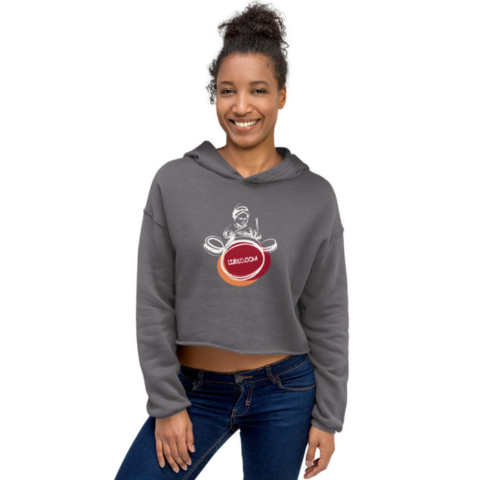 Women's Crop Hoodie - Image 3